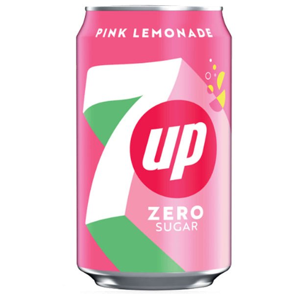 7 - up 7UP Pink Lemonade Zero Sugar 330ml - Allinone Trade GmbH