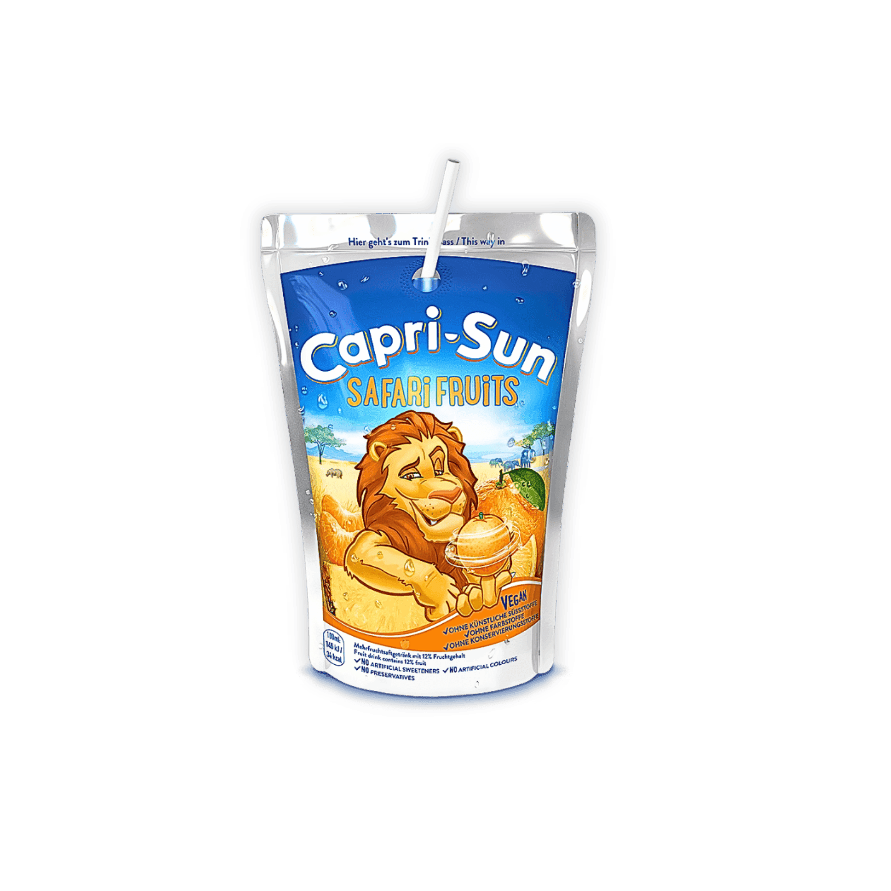 Capri-Sun Safari Fruits, pack of 4 (10 x 200 ml)