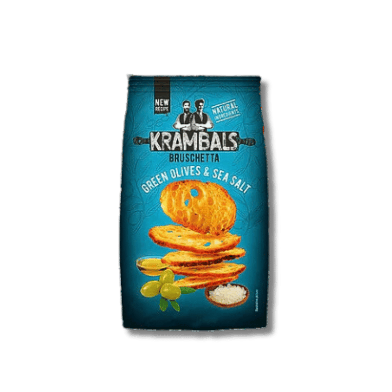 Krambal's Bruschetta YeşilZeytin ve Deniz Tuzu 70gr