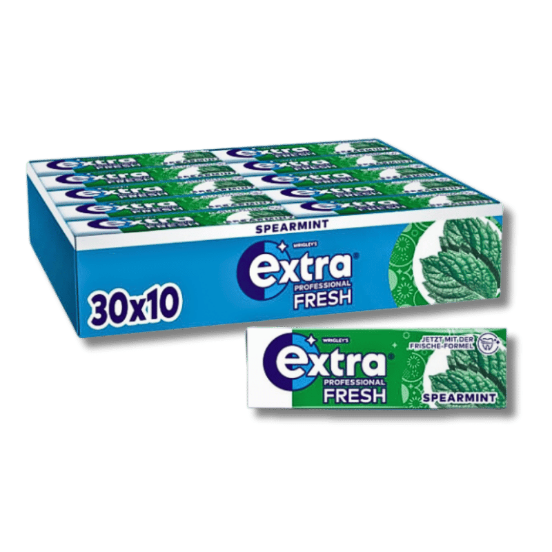Wrigley’s Extra Professional Fresh Spearmint (30 x 10 Dragees)