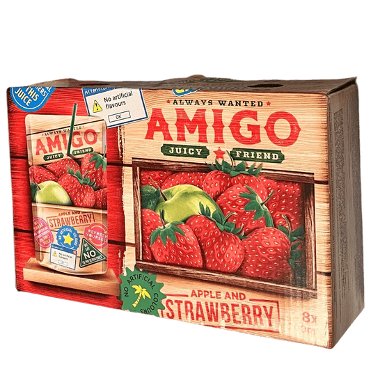 Amigo Amigo Apple and Strawberry 16x200ml - Allinone Trade GmbH