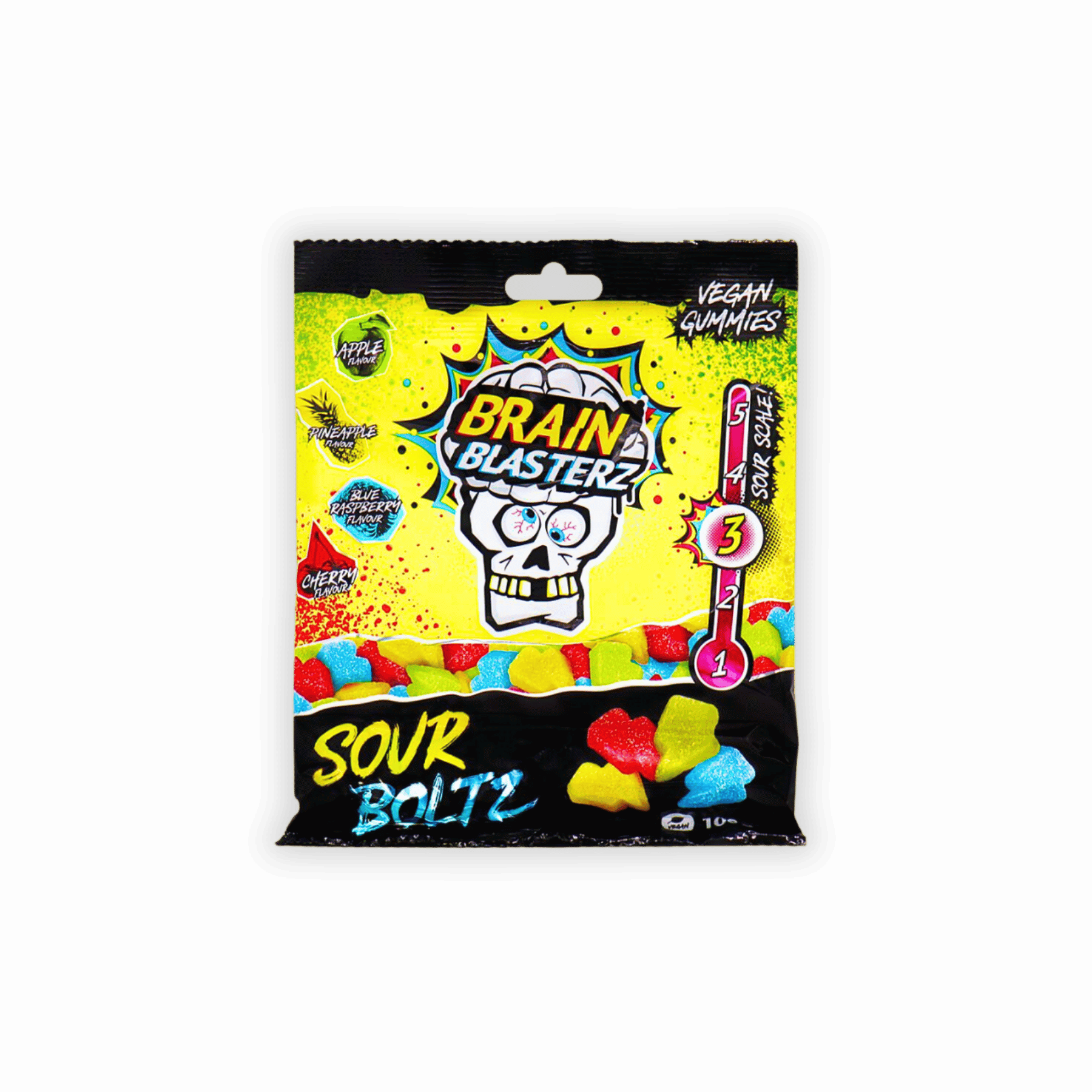 Brain Blasterz Brain Blasterz Sour Boltz Gummies 100g - Allinone Trade GmbH