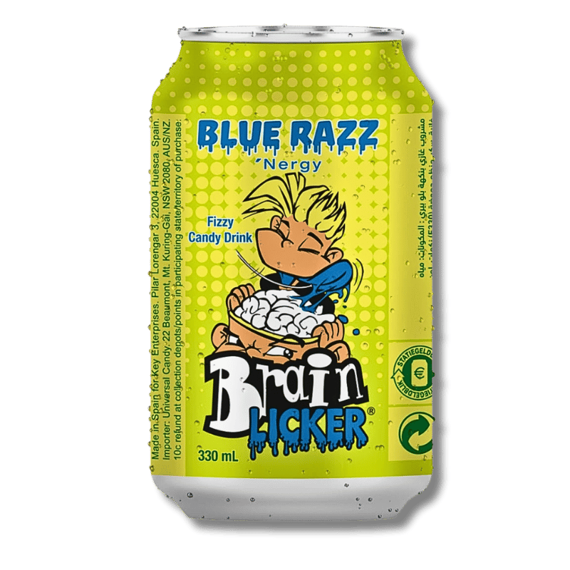 Brain Licker Brain Licker Soda Blue Razz 330ml - Allinone Trade GmbH