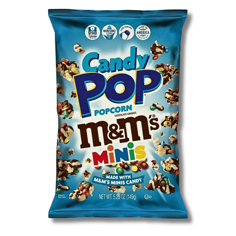 Candy Pop Candy Pop Popcorn M&M”S 149g - Allinone Trade GmbH