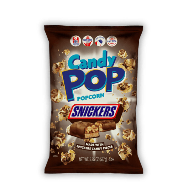 Candy Pop Candy Pop Popcorn Snickers 149g - Allinone Trade GmbH