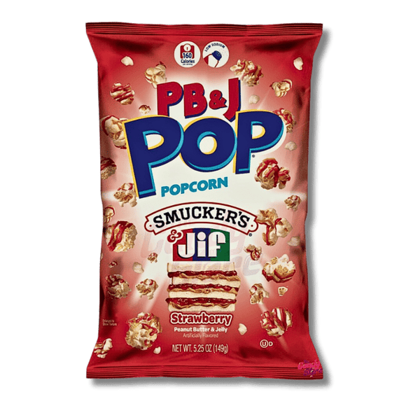 Candy Pop Candy Pop Popcorn Strawberry 149g - Allinone Trade GmbH