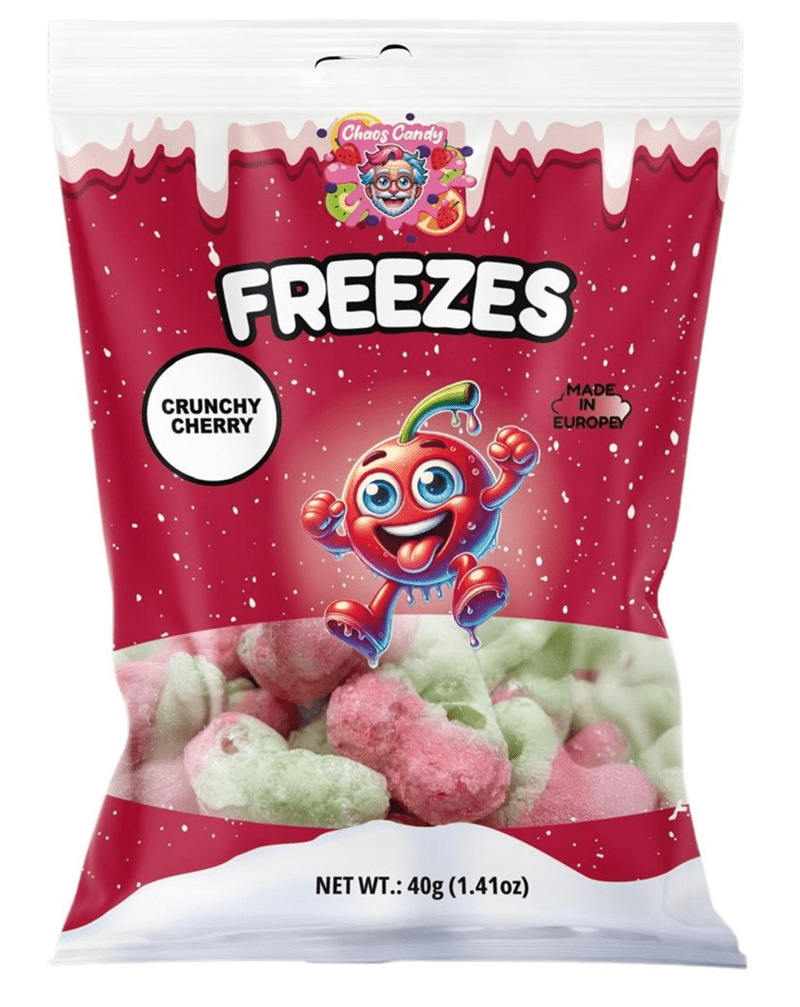 Chaos Candy Chaos Candy Freezes Crunchy Cherry 40g - Allinone Trade GmbH