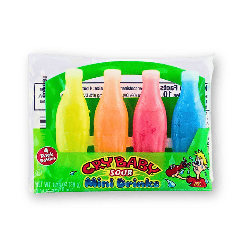 Cry Baby Cry Baby Sour Mini Drinks 4x39g - Allinone Trade GmbH