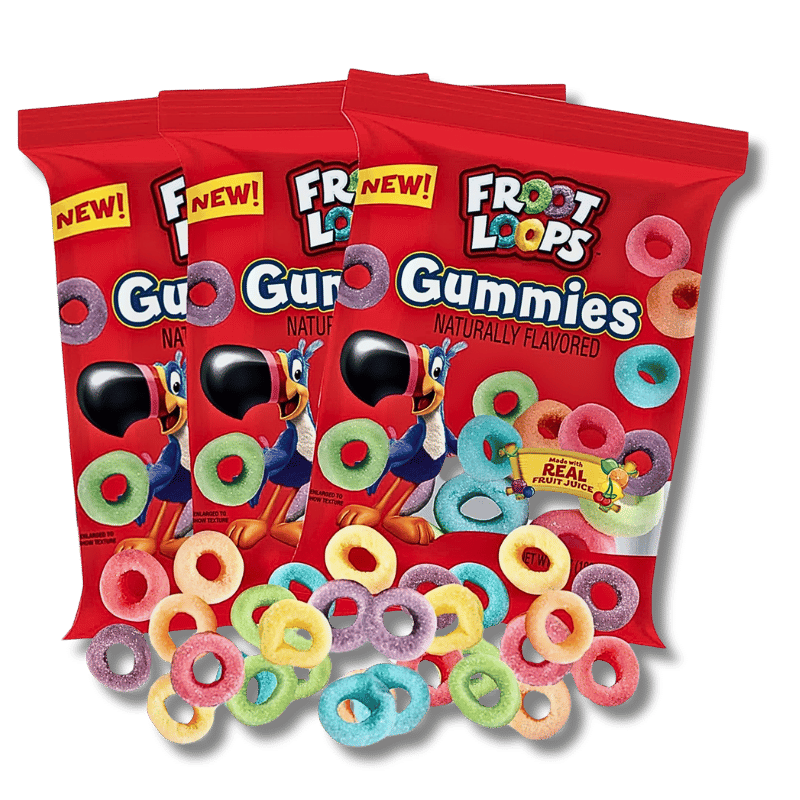 Froot Loops Froot Loops Gummies 113g - Allinone Trade GmbH
