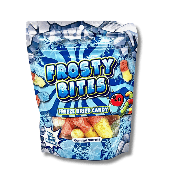 Frosty Bites Frosty Bites Gummy Worms 50g - Allinone Trade GmbH