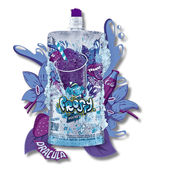 Frosty Pocket Frosty Pocket Slush - Eis Dracula 160g - Allinone Trade GmbH