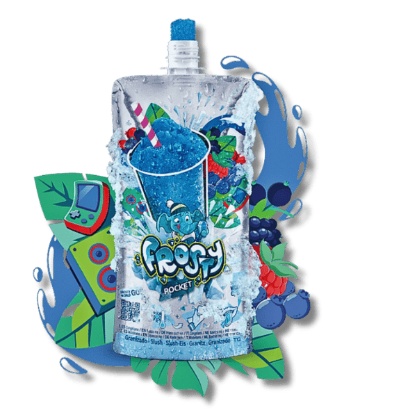 Frosty Pocket Frosty Pocket Slush Eis Frutas Del Bosque 160g - Allinone Trade GmbH