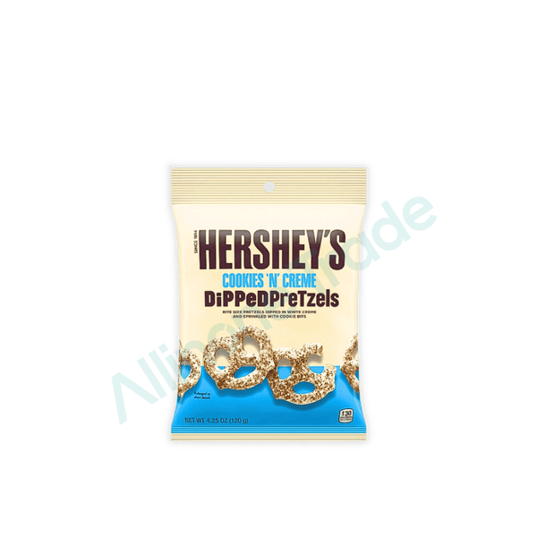 Hershey Hershey´s Cookies´N´Cream Dipped Pretzels 120g - Allinone Trade GmbH