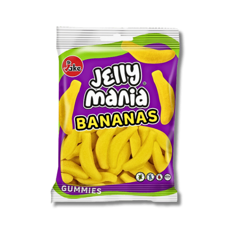 Jake Jake Jelly Mania Bananas 100g - Allinone Trade GmbH