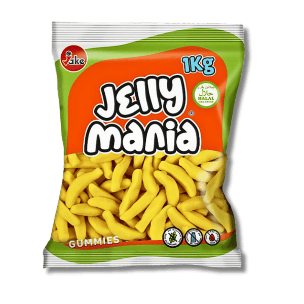 Jake Jake Jelly Mania Bananas 1kg - Allinone Trade GmbH