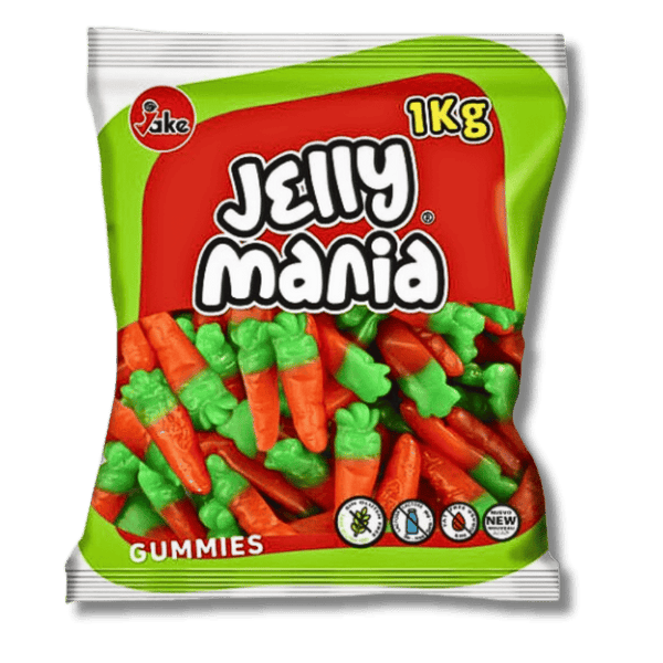 Jake Jake Jelly Mania Carrots 1kg - Allinone Trade GmbH