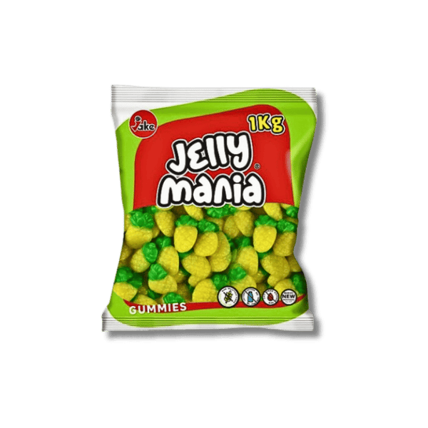 Jake Jake Jelly Mania Pineapples (Ananas) 1kg - Allinone Trade GmbH
