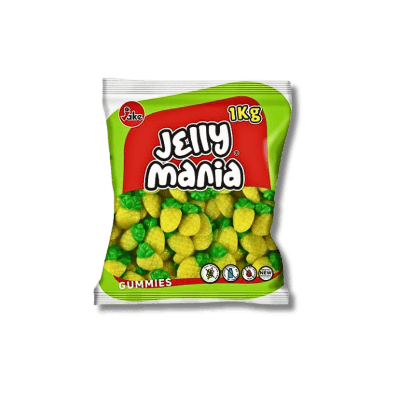 Jake Jake Jelly Mania Pineapples (Ananas) 1kg - Allinone Trade GmbH