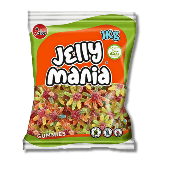 Jake Jake Jelly Mania Sour Octopus 1kg - Allinone Trade GmbH