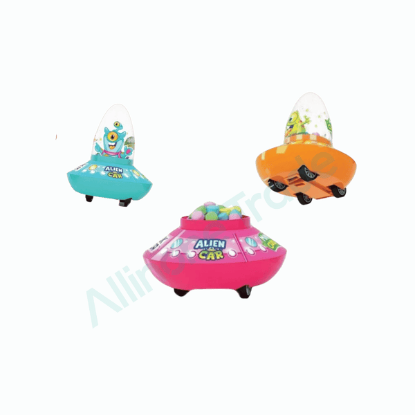 Johny Bee Johny Bee Alien Car Mini Candy - Allinone Trade GmbH