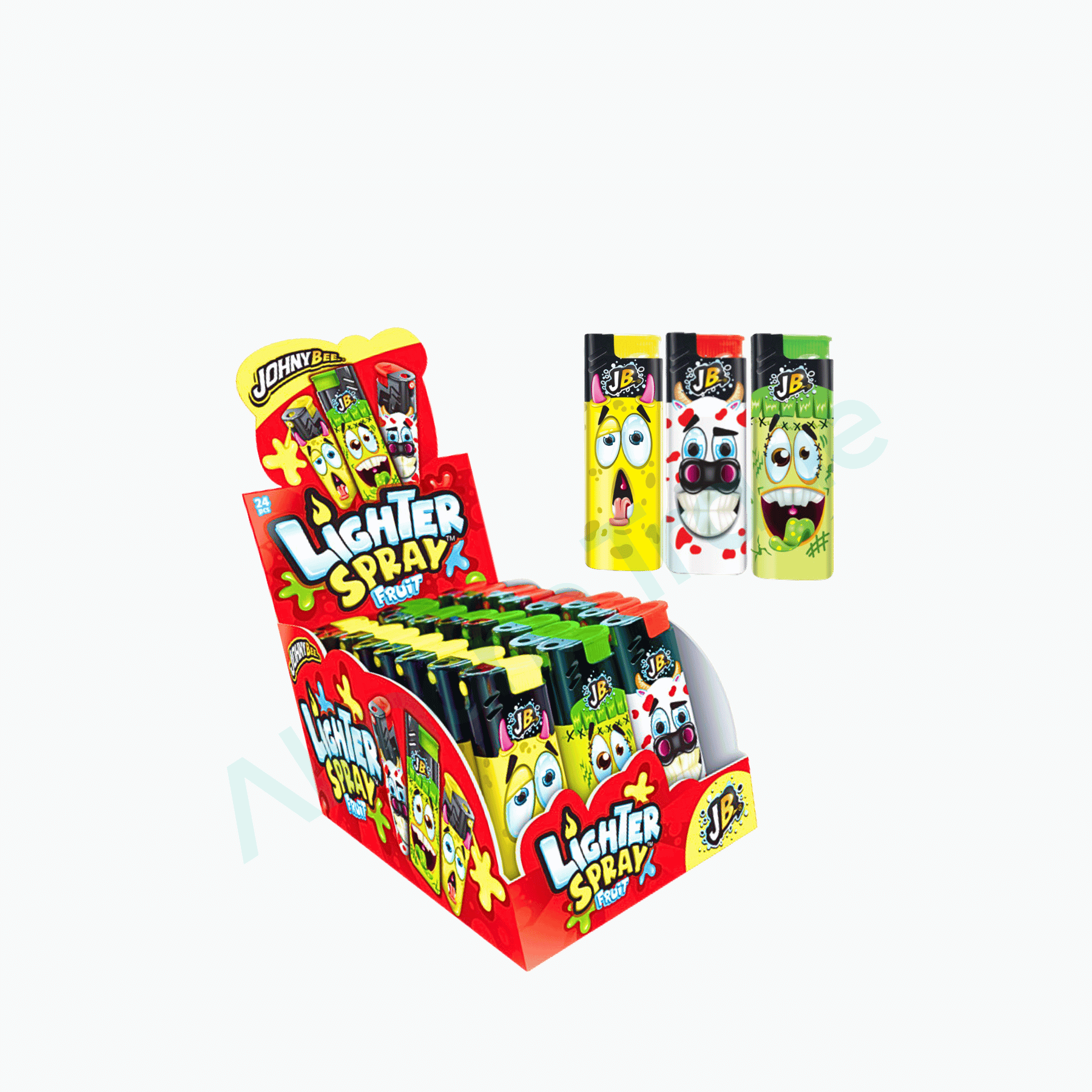 Johny Bee Johny Bee Lighter Spray Fruit 15ml - Allinone Trade GmbH