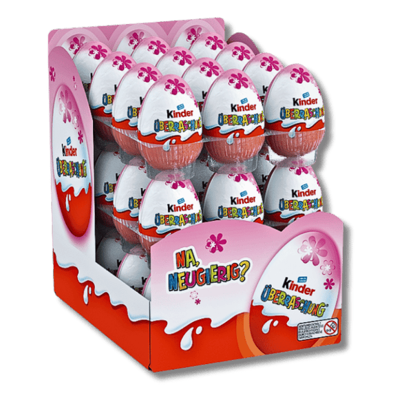 Kinder Kinder Überraschung Rosa - Ei 20g - Allinone Trade GmbH
