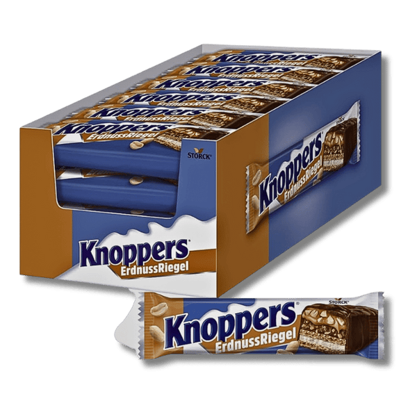 Knoppers Knoppers Erdnuss Riegel 40g - Allinone Trade GmbH