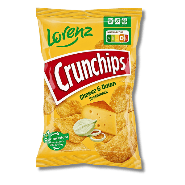 Lorenz Lorenz Crunchips Cheese & Onion 150g - Allinone Trade GmbH