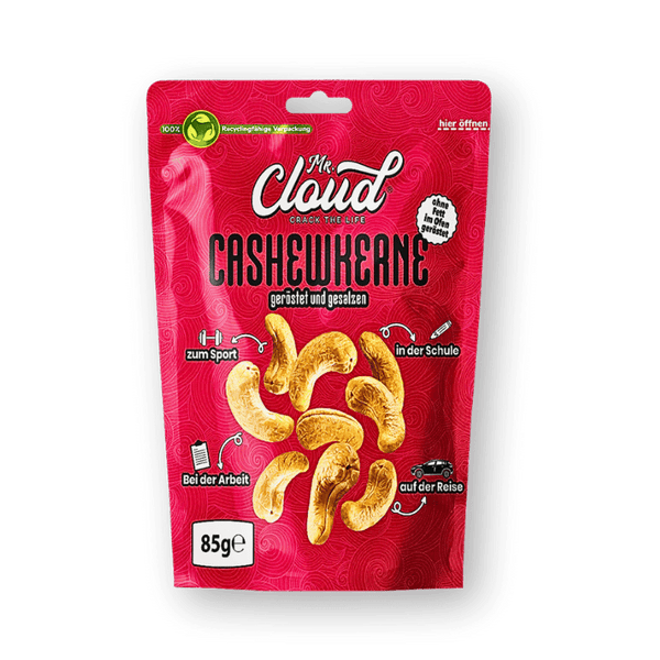 Mr. Cloud Mr. Cloud Cashewkerne 85g - Allinone Trade GmbH