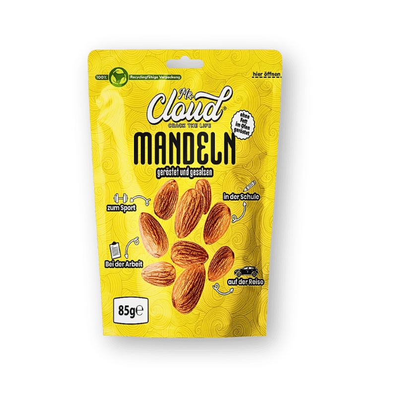 Mr. Cloud Mr. Cloud Mandeln 85g - Allinone Trade GmbH