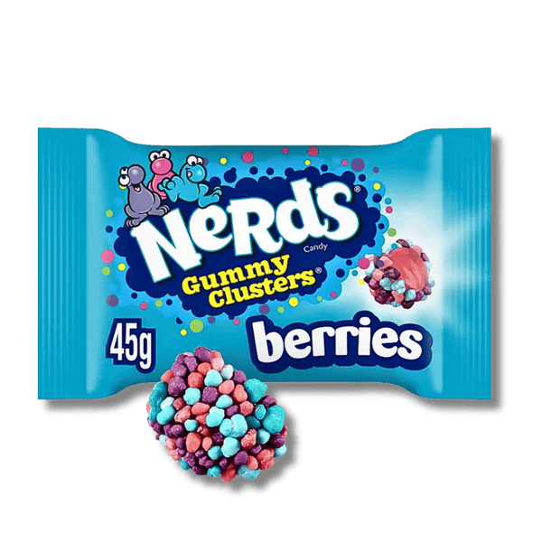 Nerds Nerds Gummy Clusters Berries 45g - Allinone Trade GmbH