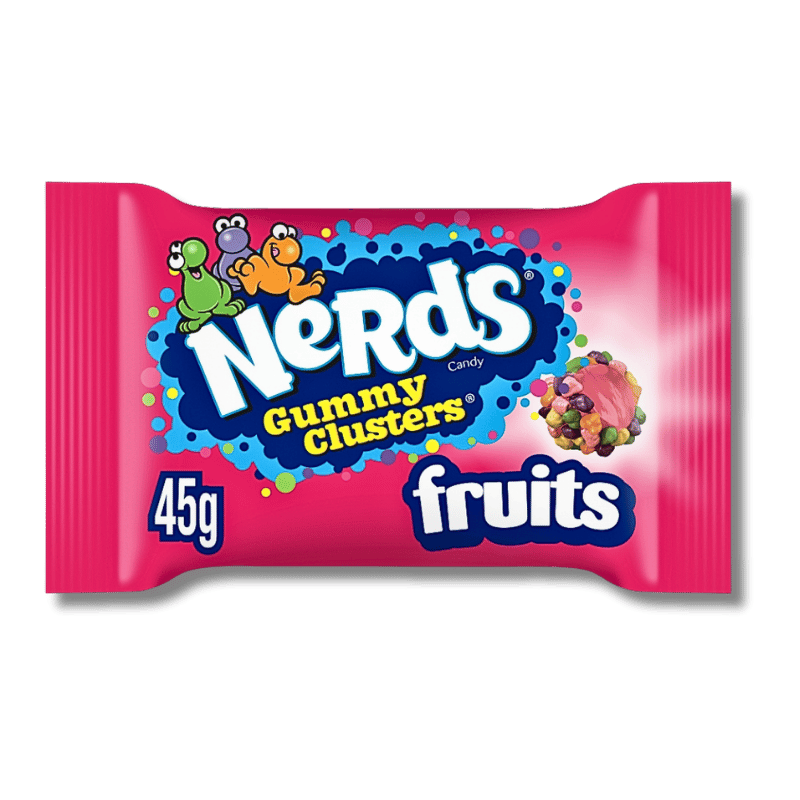 Nerds Nerds Gummy Clusters Fruits 45g - Allinone Trade GmbH