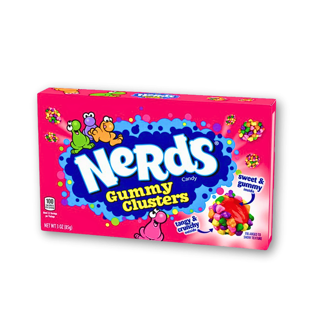 Nerds Nerds Rainbow Gummy Clusters Theater Box 85g - Allinone Trade GmbH
