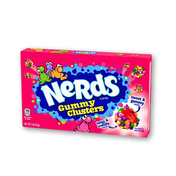 Nerds Nerds Rainbow Gummy Clusters Theater Box 85g - Allinone Trade GmbH