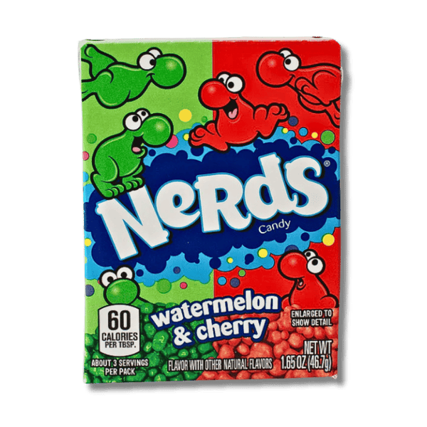Nerds Nerds Watermelon & Wild Cherry 46,7g - Allinone Trade GmbH