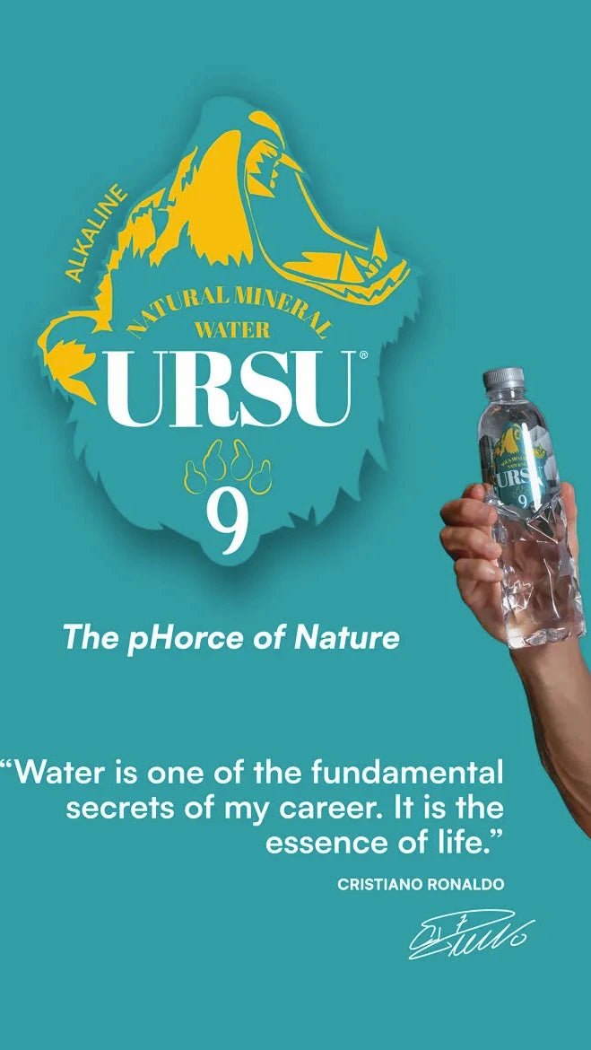 Ursu OFFICIAL CHRISTIANO RONALDO WASSER URSU 6x500ml - Allinone Trade GmbH