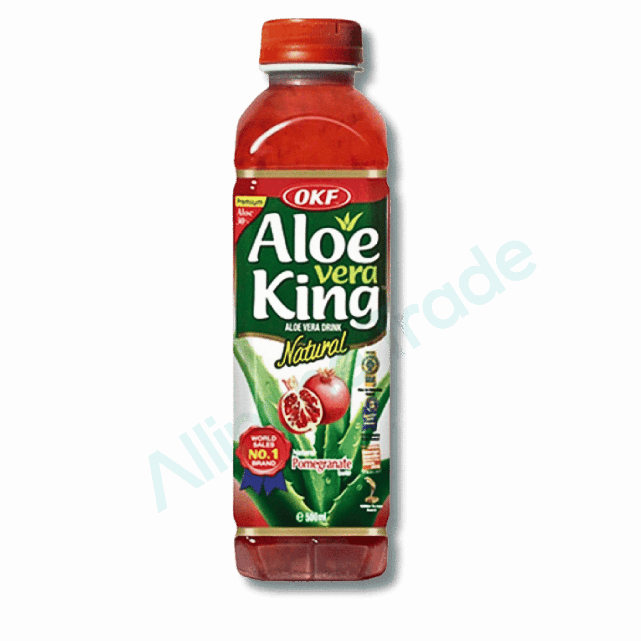 OKF OKF+ Aloe Vera Granatapfel 500ml - Allinone Trade GmbH
