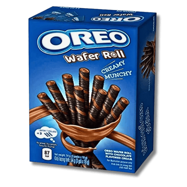Oreo Oreo THAI Wafer Roll Chocolate Asia 54g - Allinone Trade GmbH