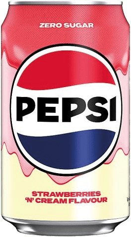 Pepsi Pepsi Strawberries Cream Flavour 24x330ml - Allinone Trade GmbH