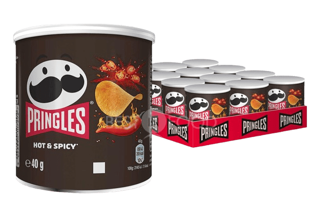 Pringles PRINGLES HOT & SPICY 12x40g - Allinone Trade GmbH