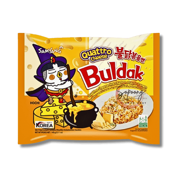SamYang Buldak Samyang Buldak Hot Chicken Quattro Cheese 145g - Allinone Trade GmbH