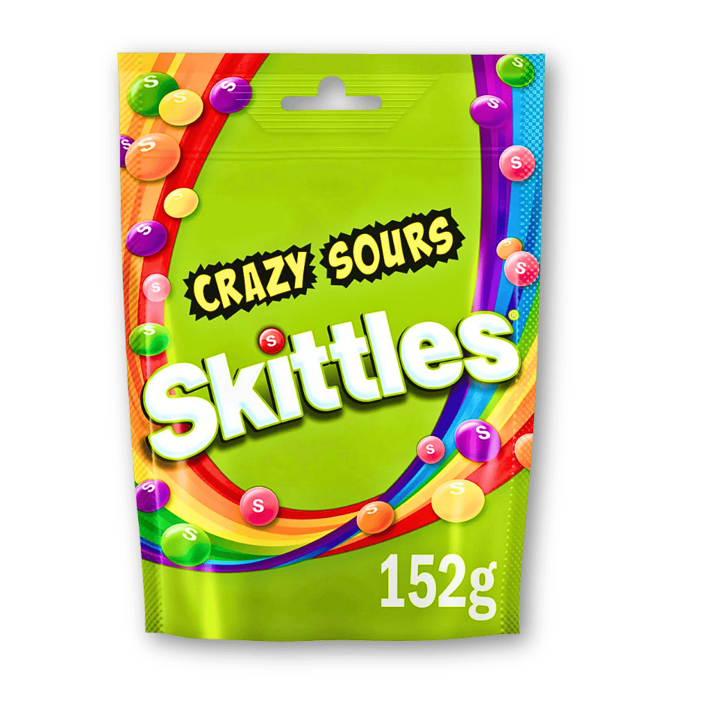 Skittels Skittles Crazy Sours 152g - Allinone Trade GmbH