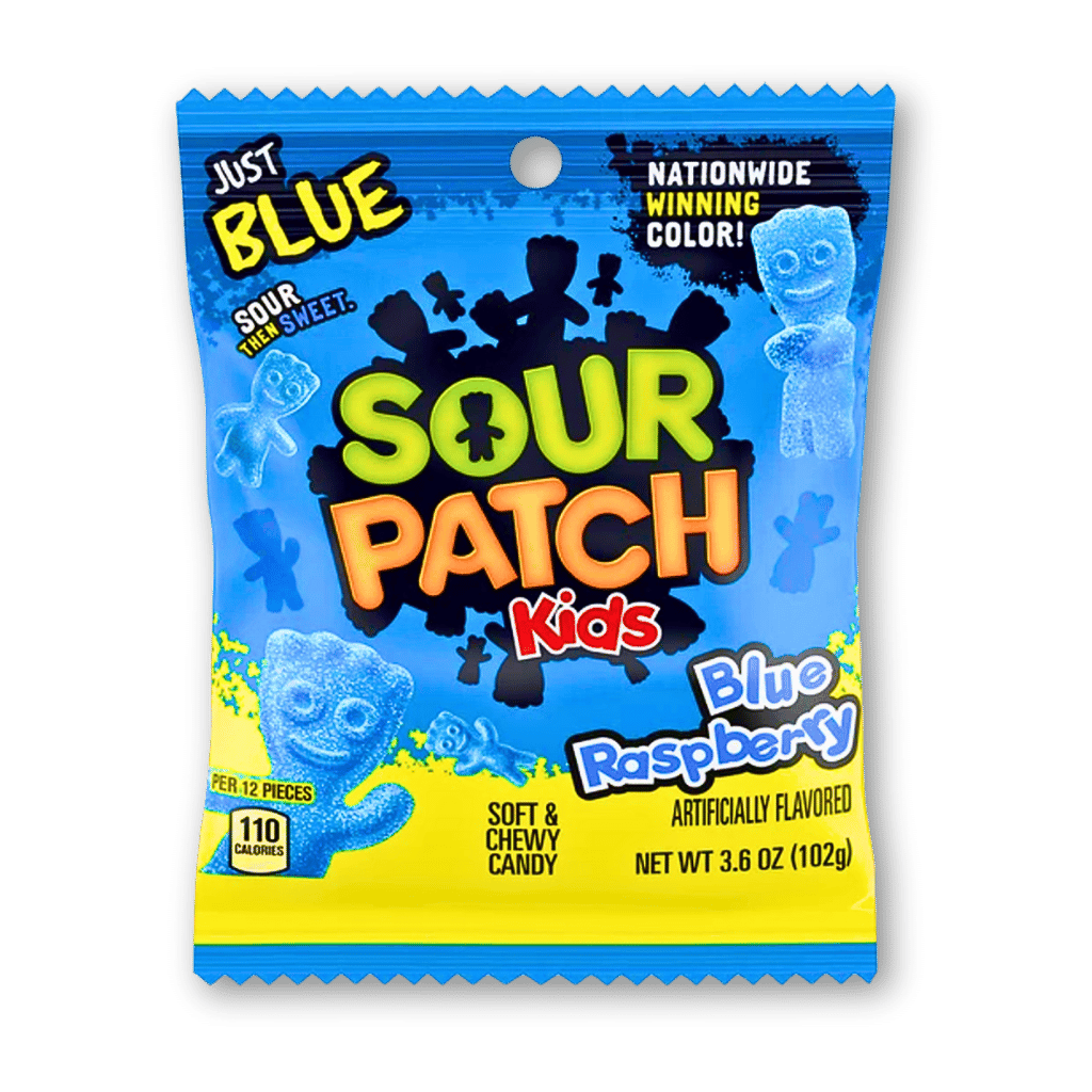 Sour Patch Sour Patch Kids Blue Raspberry bag 102g - Allinone Trade GmbH