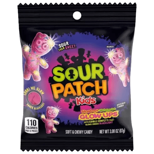 Sour Patch Sour Patch Kids Strawberry Watermelon Glow Ups 12x87g - Allinone Trade GmbH
