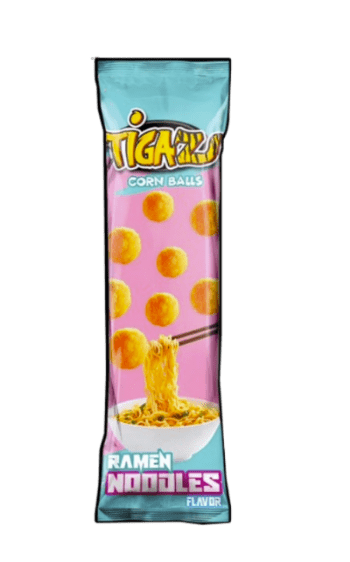 Tigas TIGAZ CORN BALLS Ramen Noodle Flavor 60x20g - Allinone Trade GmbH