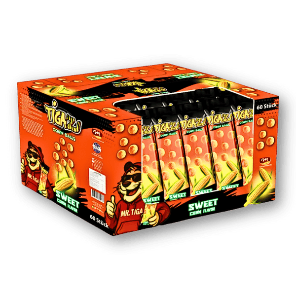 Tigaz Tigaz Corn Balls Sweet Corn 20g - Allinone Trade GmbH