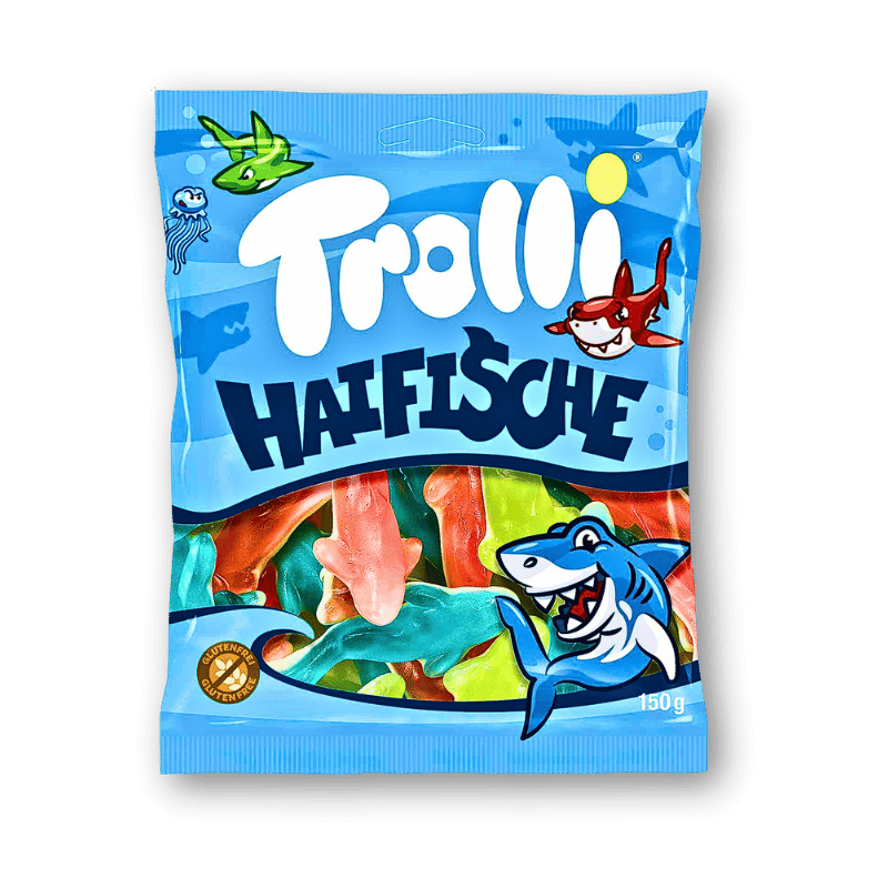 Trolli Trolli - Haifische 150g - Allinone Trade GmbH