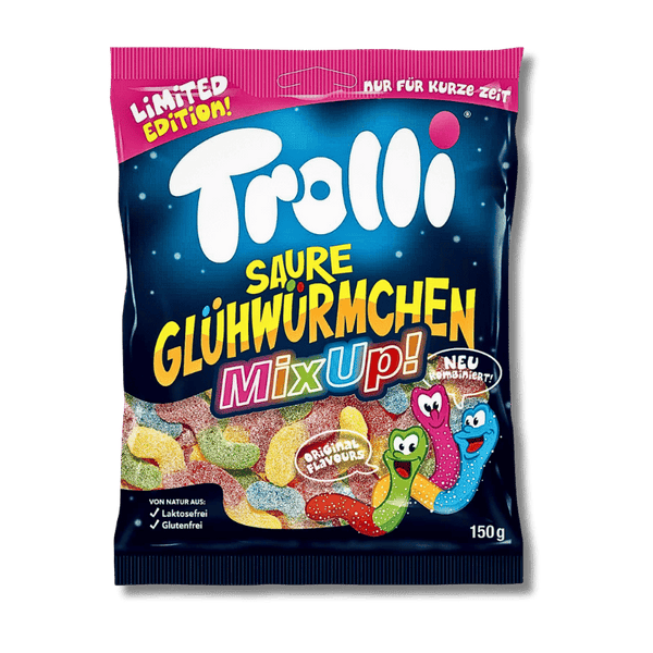 Trolli Trolli Saure Glühwürmchen 150g - Allinone Trade GmbH
