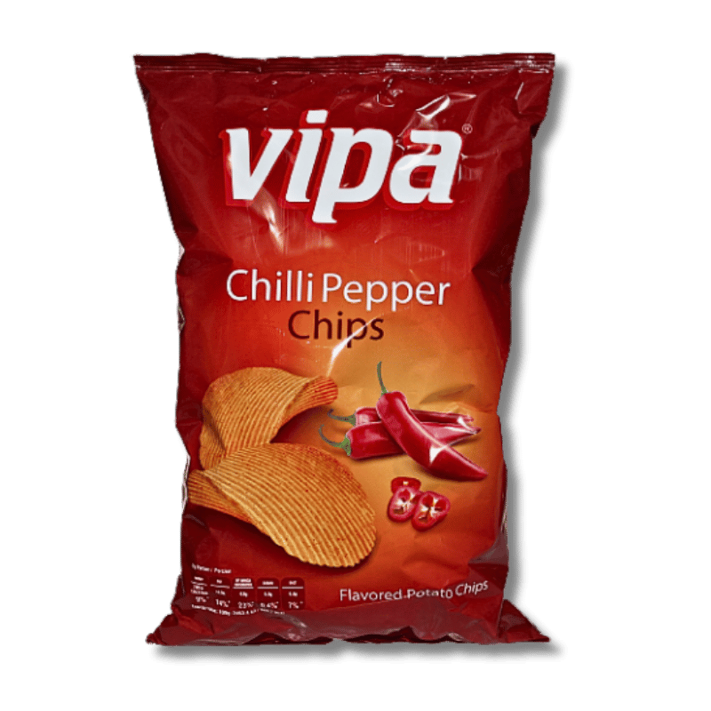 Vipa Vipa Chilli Pepper Chips 100g - Allinone Trade GmbH