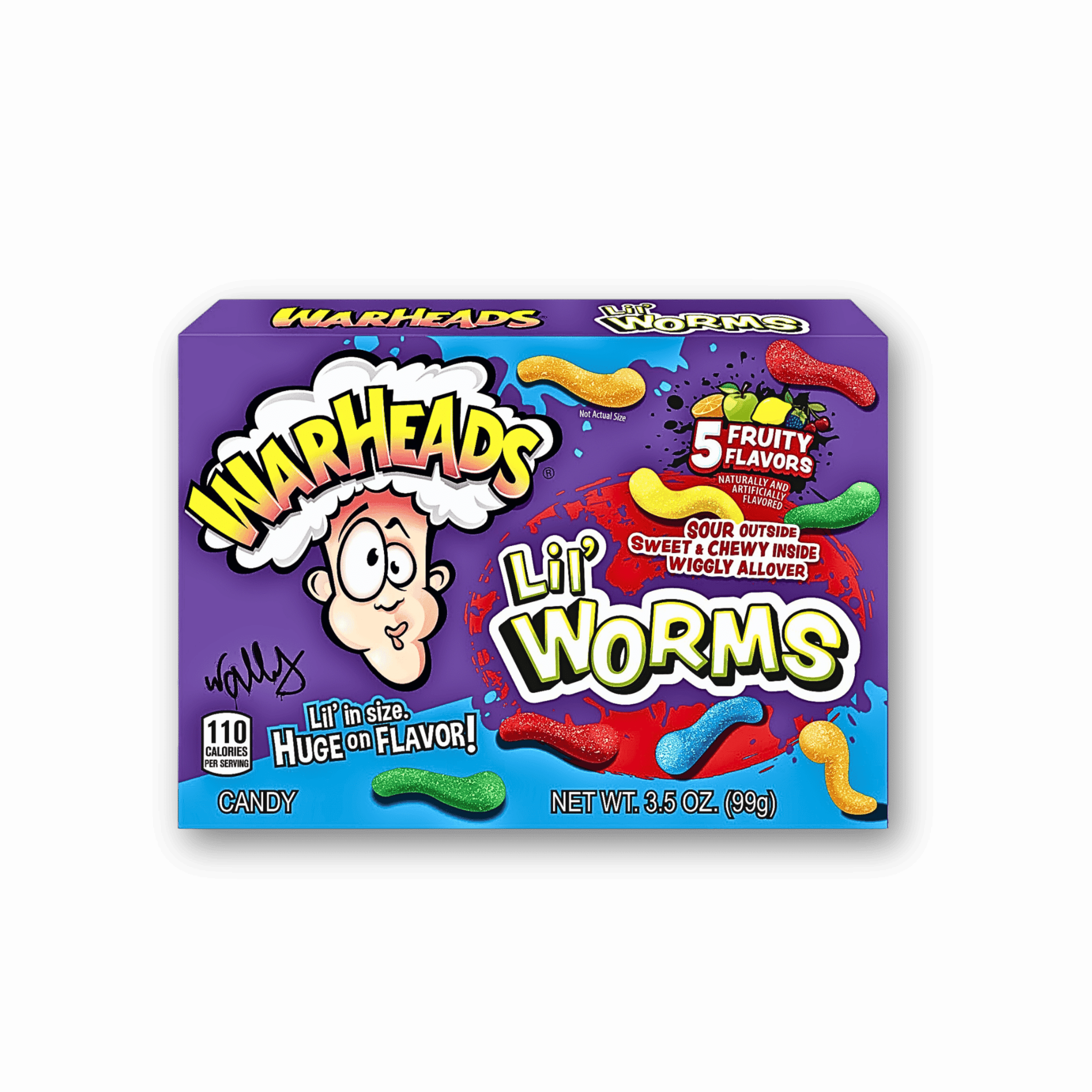 War Heads Warheads Lil Worms Theatre Box 99g - Allinone Trade GmbH